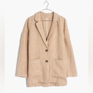 Madewell Linen Dorset Blazer